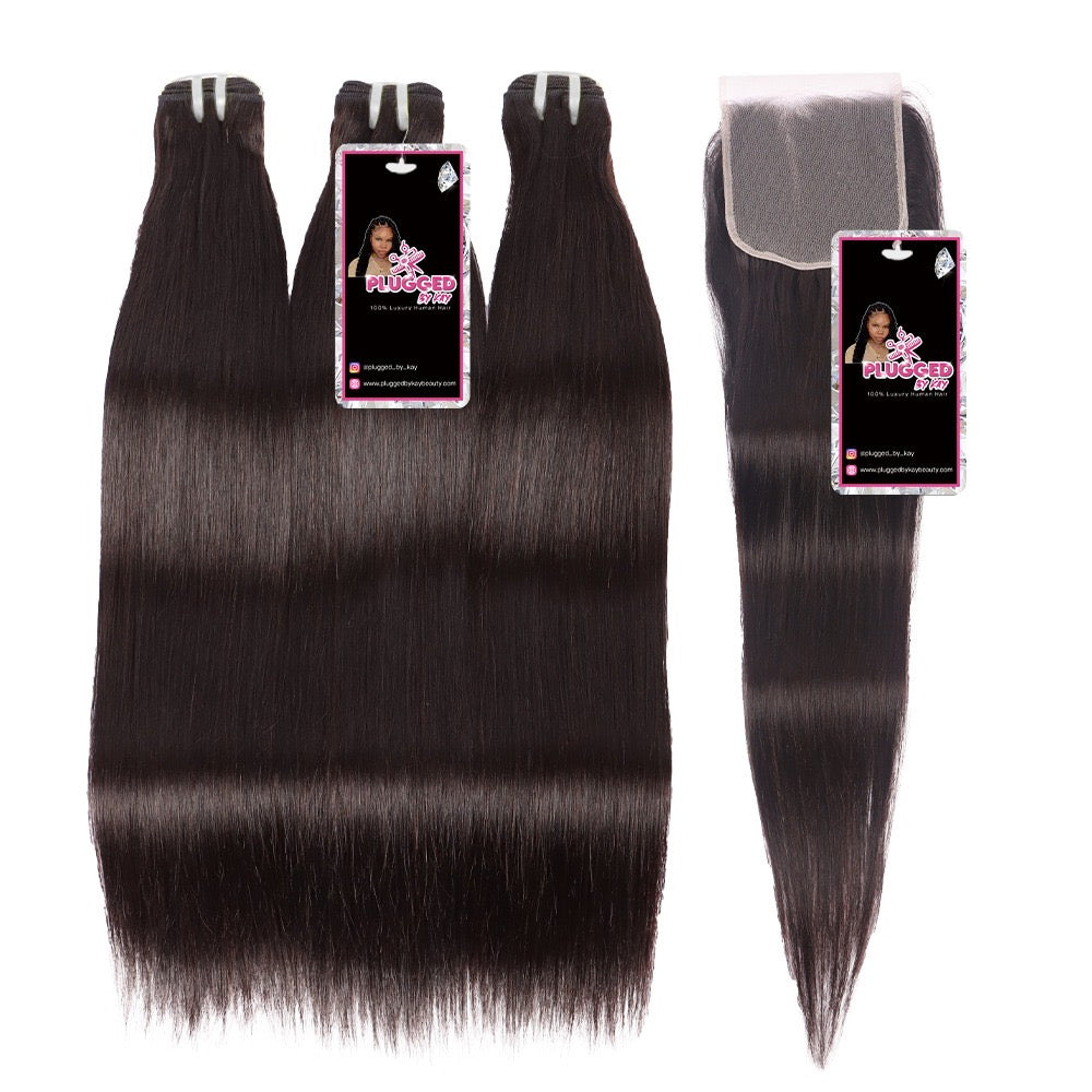 3 Bundles Super Deals + 4*4 Closure