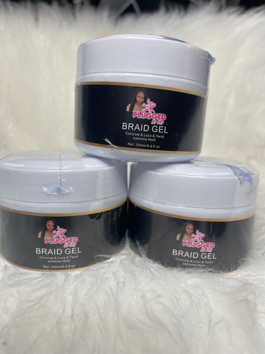 PluggedbyKay Braid Gel