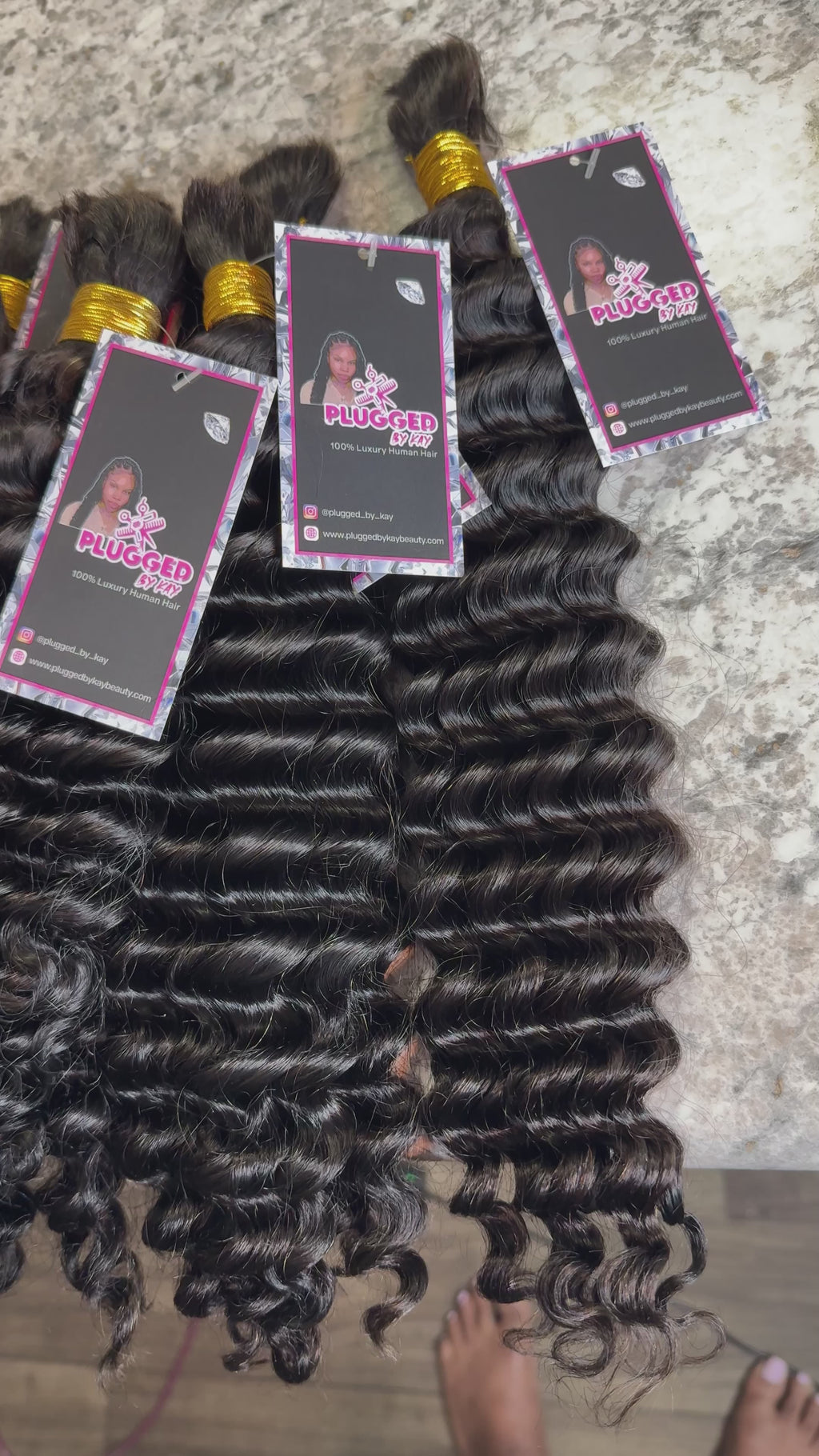 Luxury Bulk Human Hair
