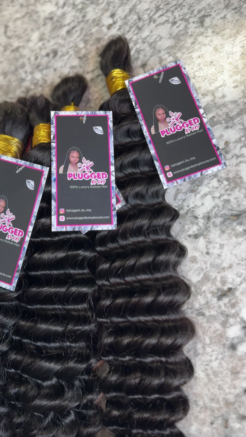 Luxury Bulk Human Hair